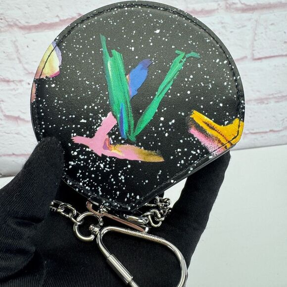 Louis Vuitton Black Monogram Canvas Splash Zippy Coin Purse - Picture 5 of 14
